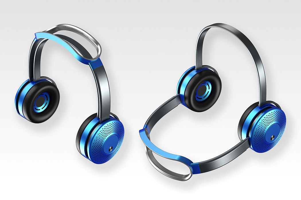 headset，headset，Headwear，product design，