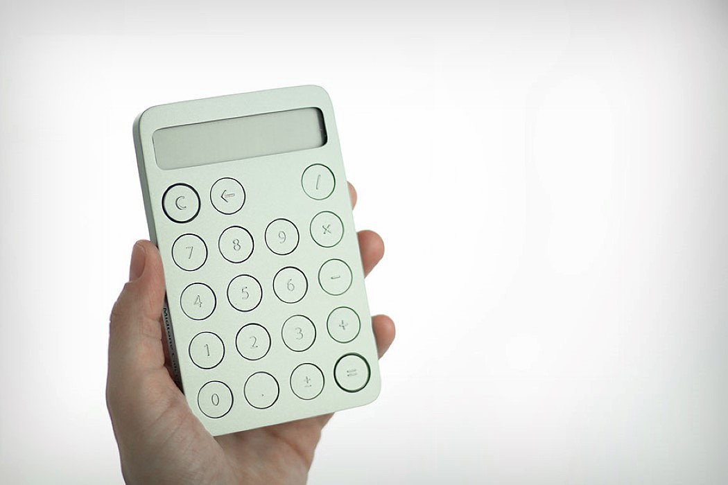 Calculator，electronic product，Minimalist design ，