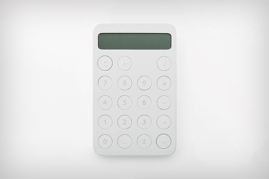 Calculator，electronic product，Minimalist design ，