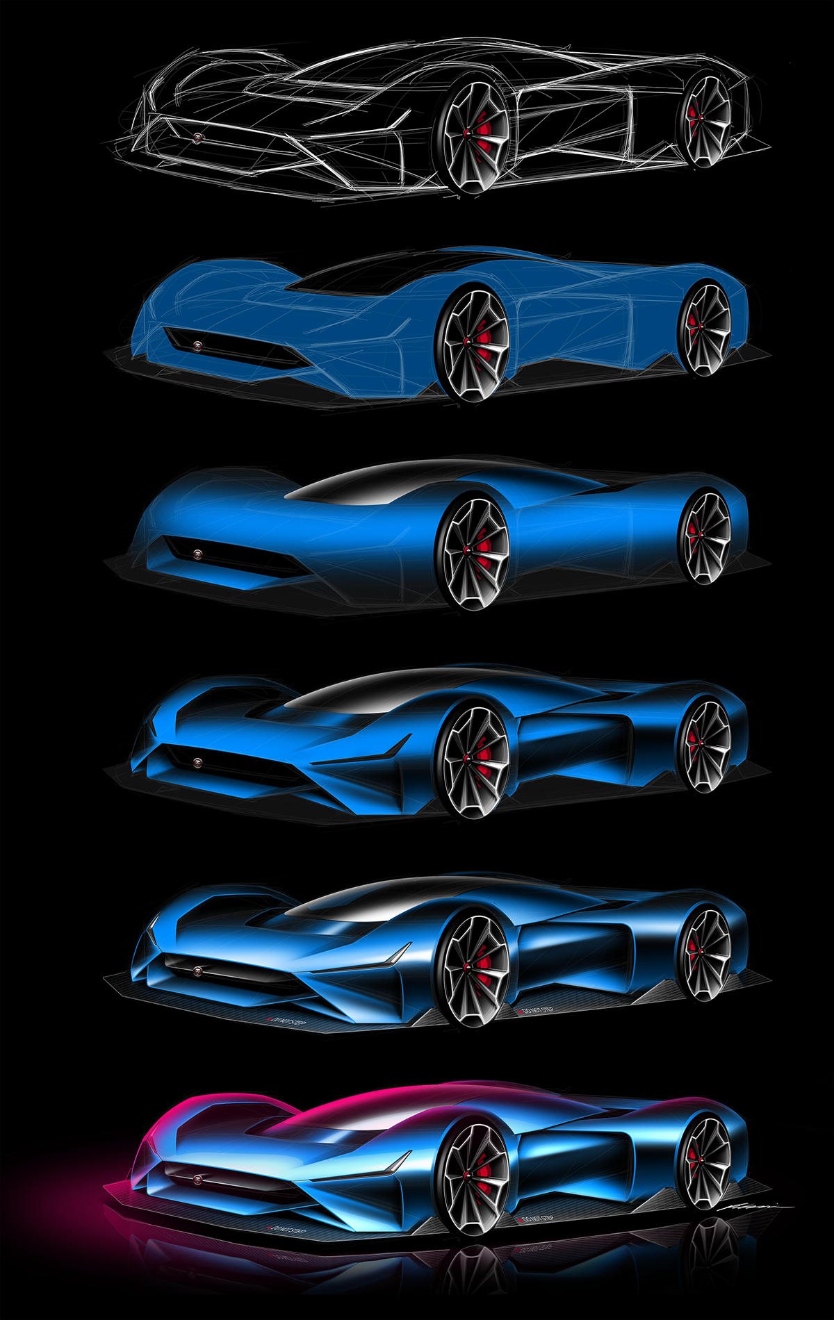 Jaguar，C-XJS，Sports car，concept，