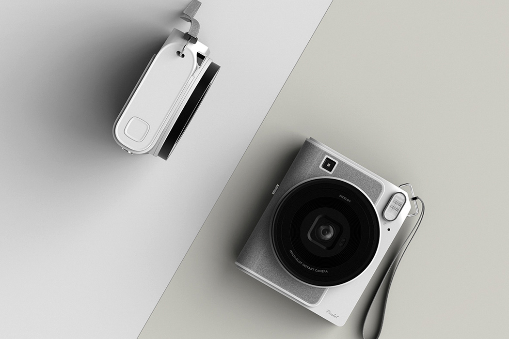 Polaroid，camera，Modern design，