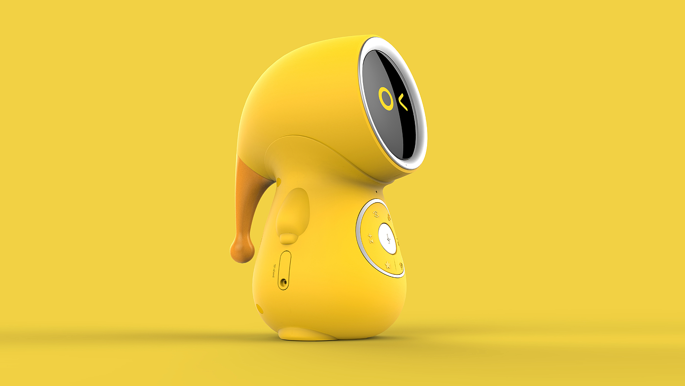 Sunrise impression，industrial design，product design，robot，intelligence，Story machine，