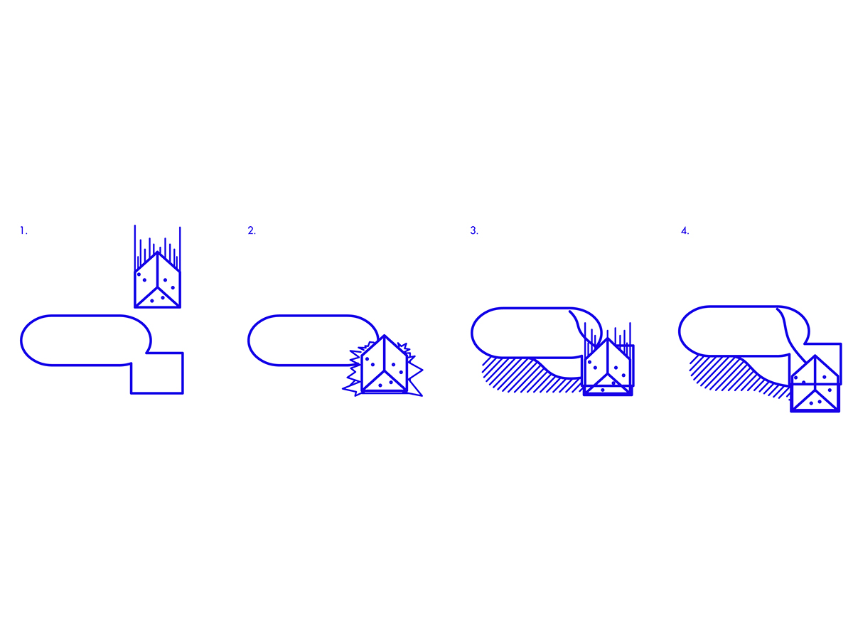 Modernism，Blue gray tone，Minimalism，