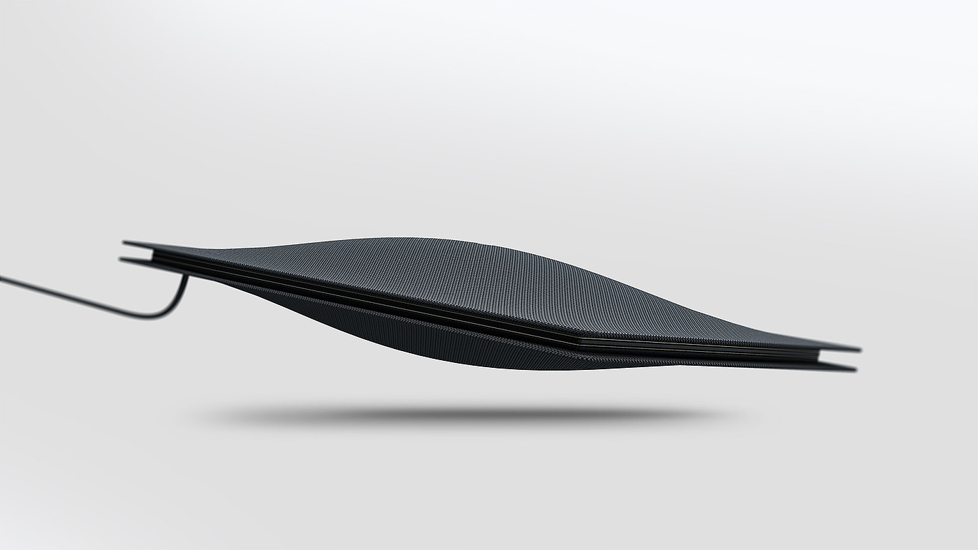 Sense of suspension，Gradient，Cloth material，Smart home design，Intelligent speaker design，Bluetooth speaker design，