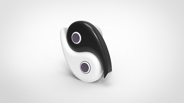 Gossip，headset，wireless，magnetic force，yin-yang，