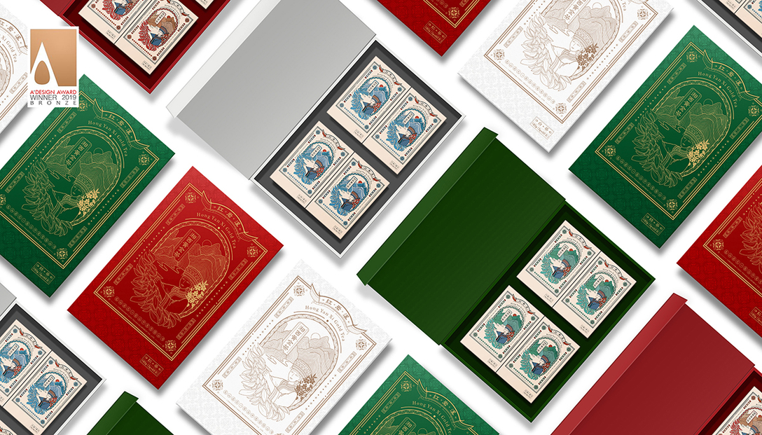 Tea packaging，Chinese style，Hongyanxi gold tea，packing design，Moment creativity，Zeng Ling，