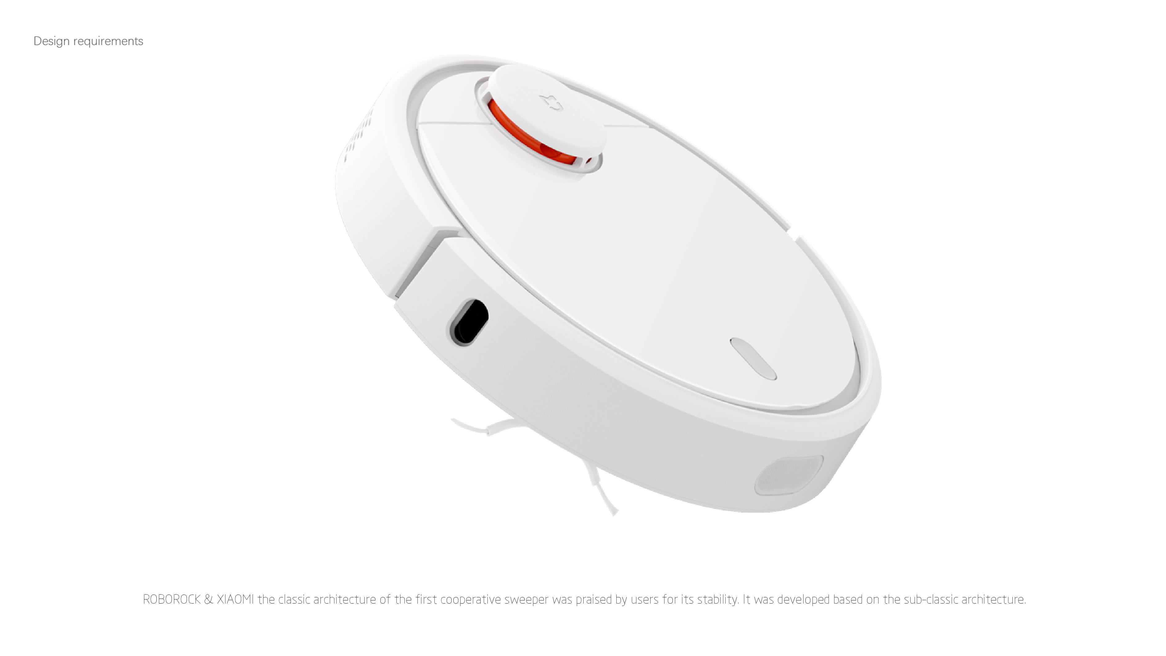 Sweeping robot，translucent，IMR coating，