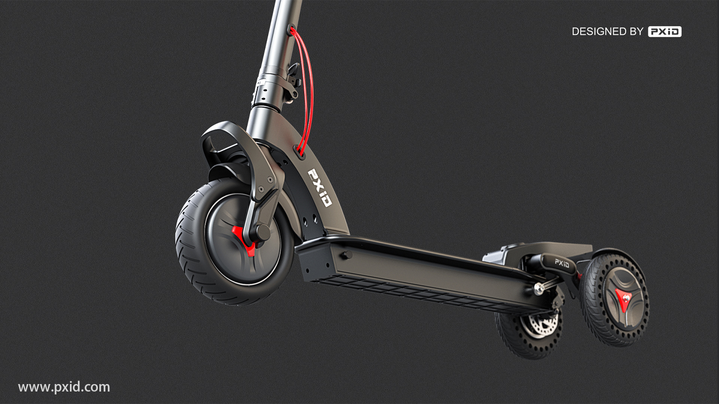 Design of electric scooter，Scooter design，Electric vehicle design，Design of transportation tools，