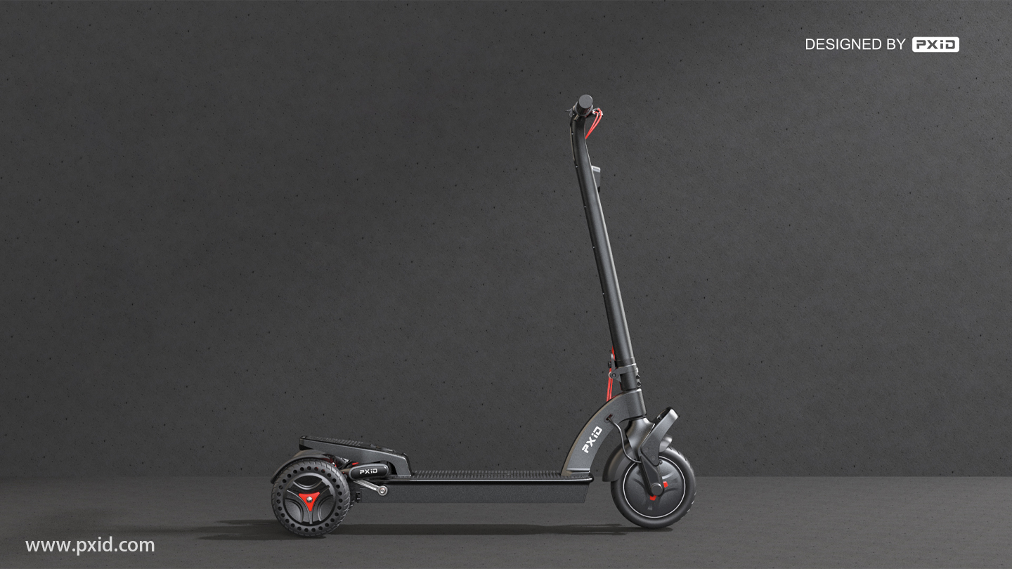 Design of electric scooter，Scooter design，Electric vehicle design，Design of transportation tools，