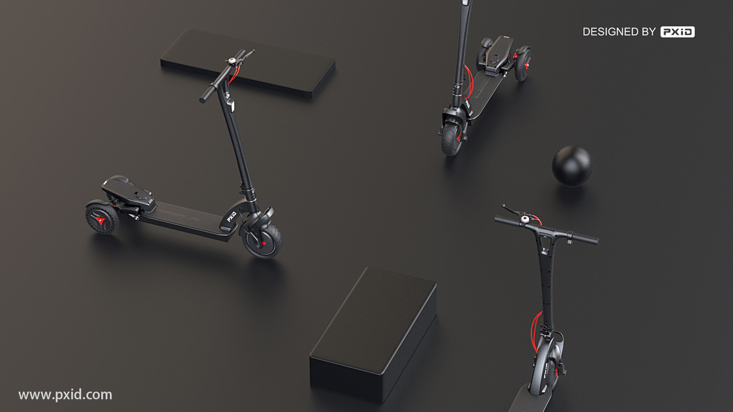 Design of electric scooter，Scooter design，Electric vehicle design，Design of transportation tools，