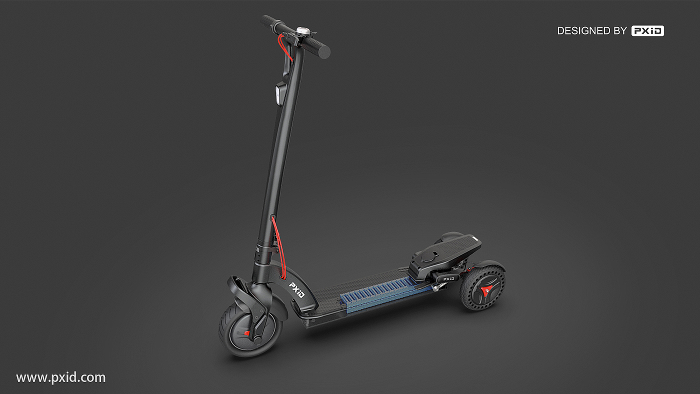 Design of electric scooter，Scooter design，Electric vehicle design，Design of transportation tools，
