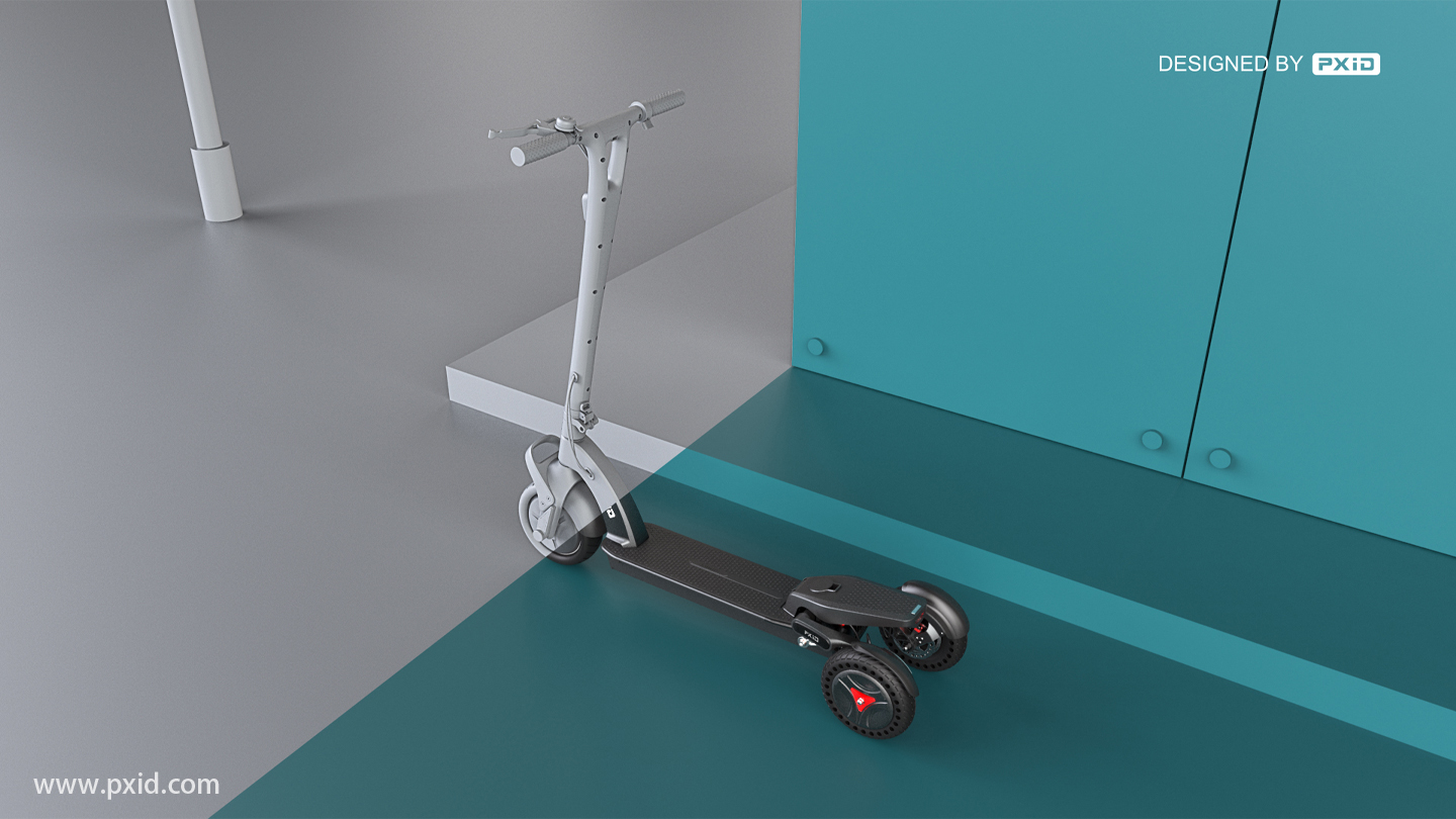 Design of electric scooter，Scooter design，Electric vehicle design，Design of transportation tools，