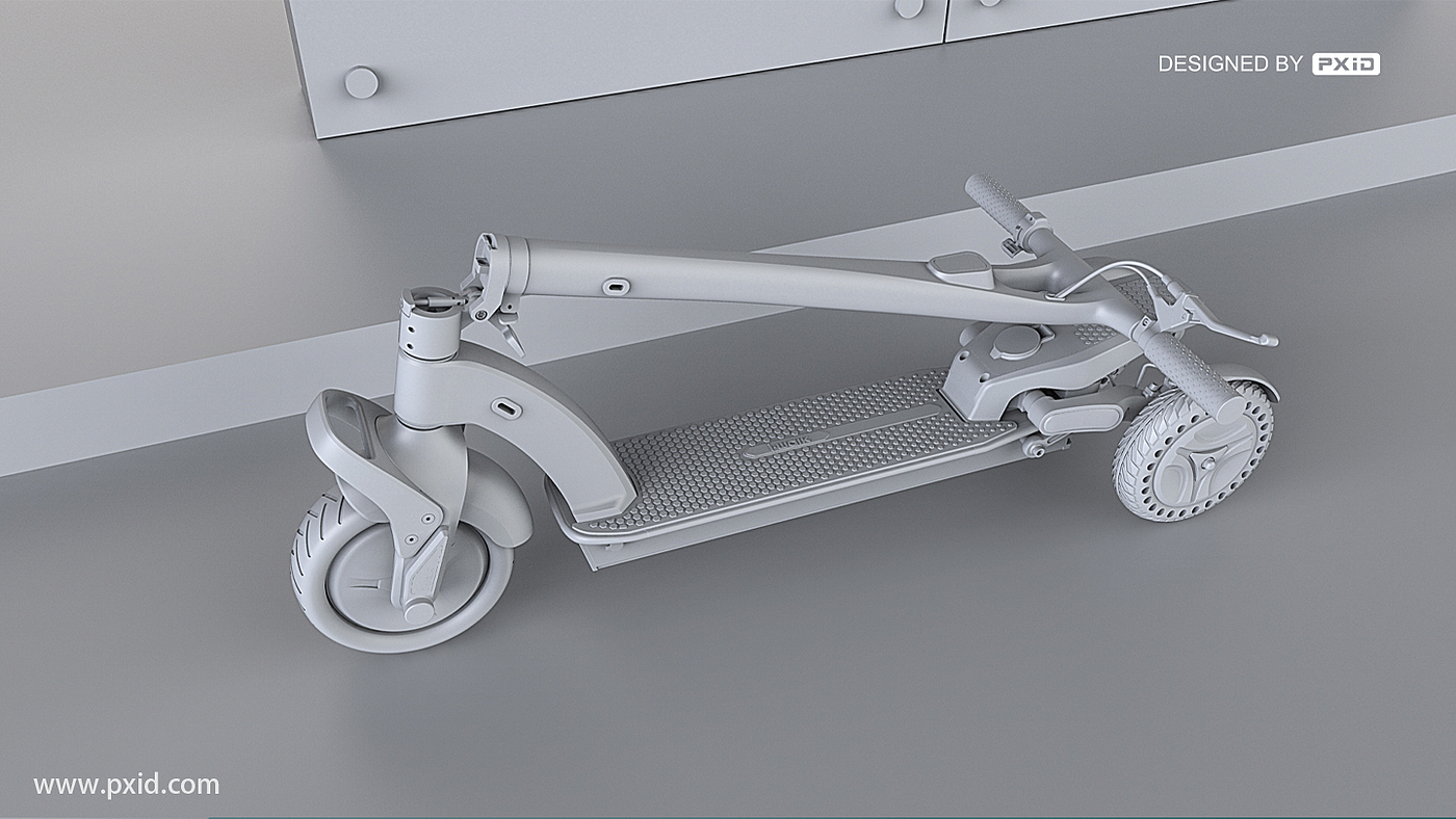 Design of electric scooter，Scooter design，Electric vehicle design，Design of transportation tools，