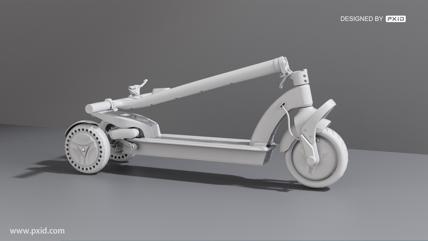 Design of electric scooter，Scooter design，Electric vehicle design，Design of transportation tools，