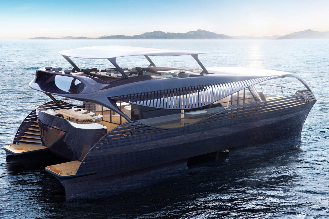 yacht，Electric，solar energy，