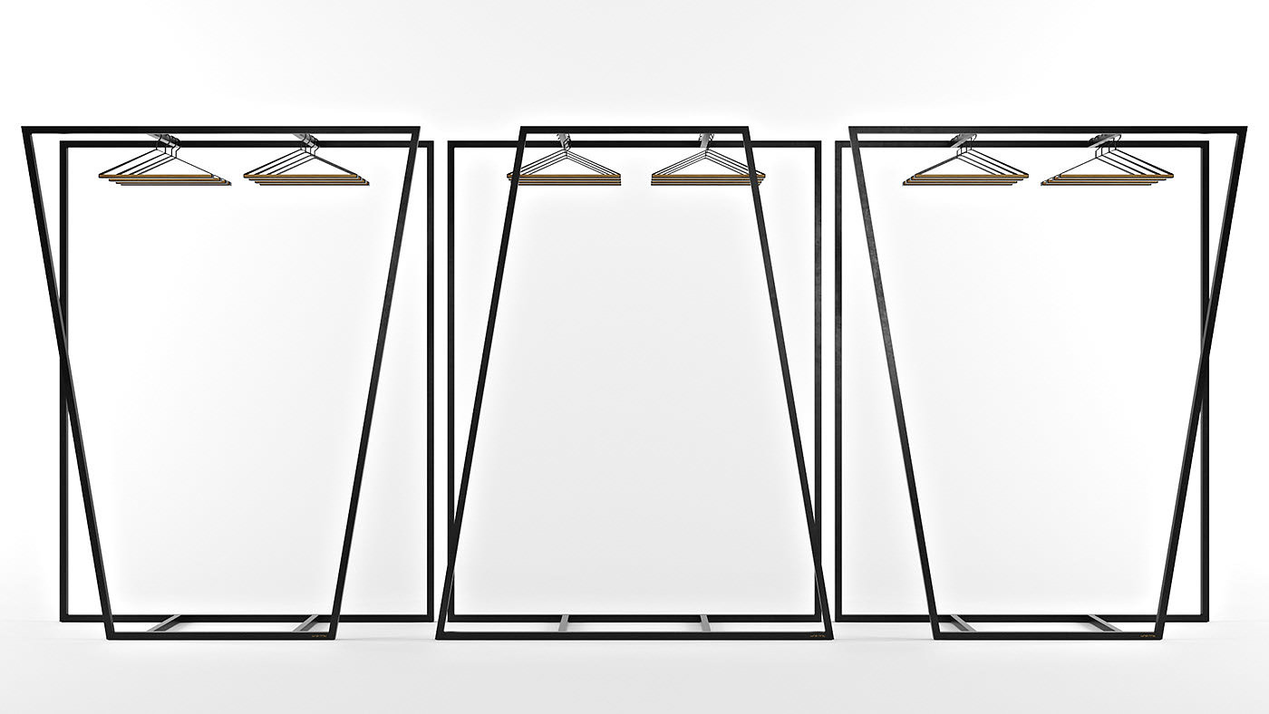 horizon，coat hanger，black，
