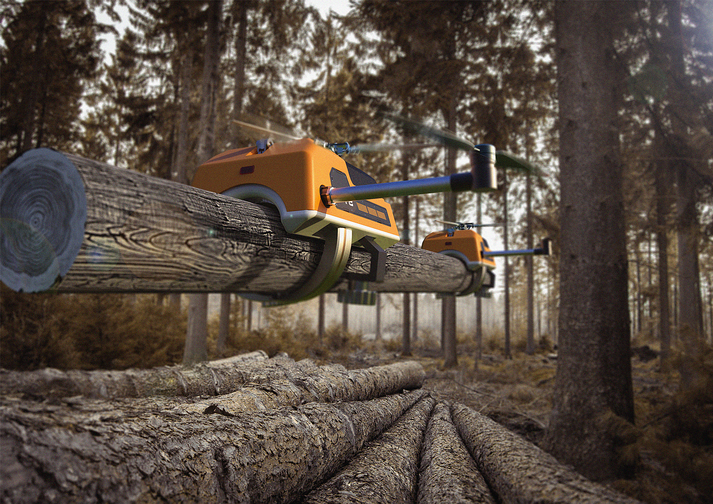 industrial design，conceptual design，Agriculture and Forestry，lumbering，UAV，