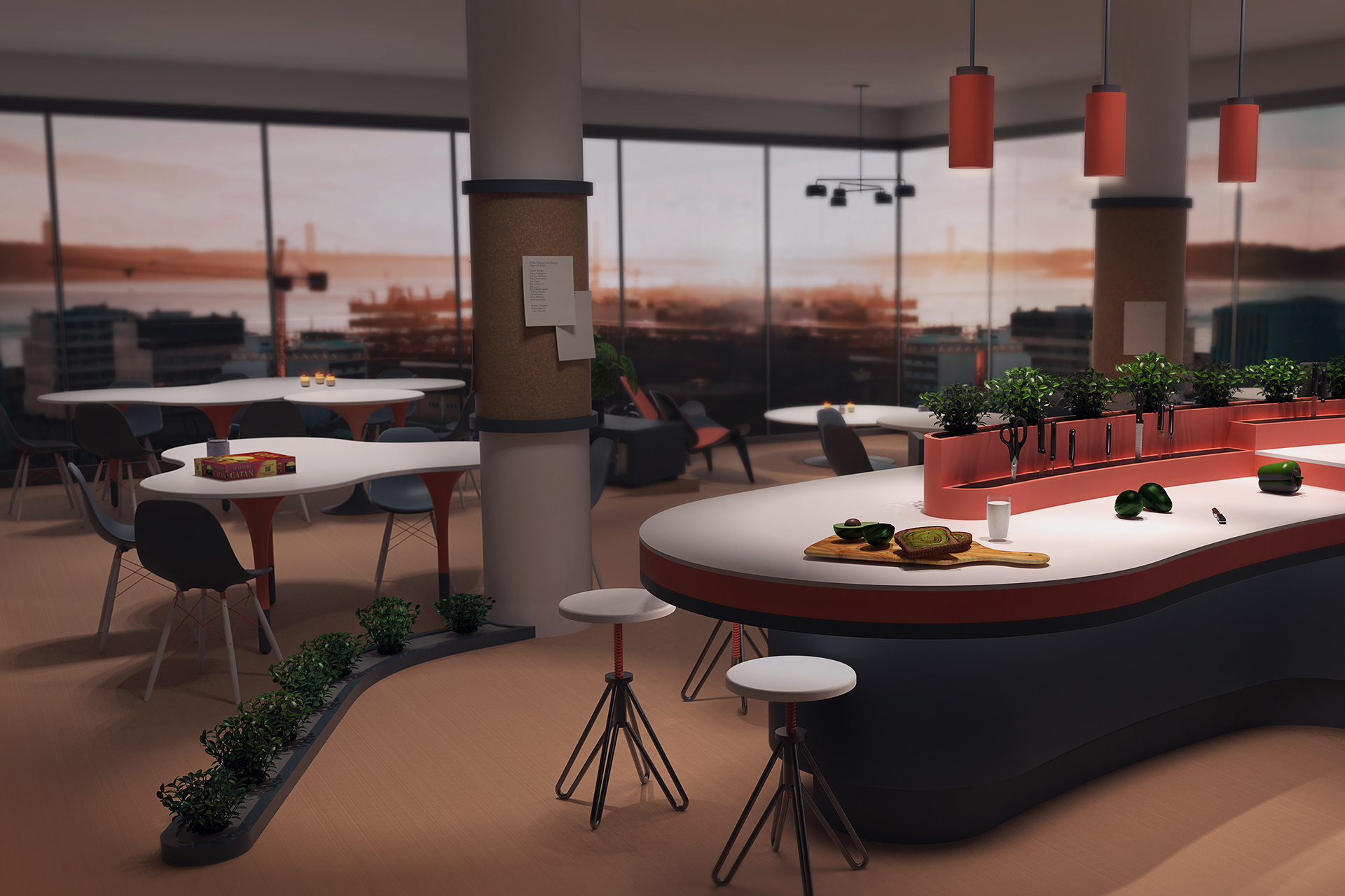 Interior design，I'm Lorimore.，indoor，restaurant，