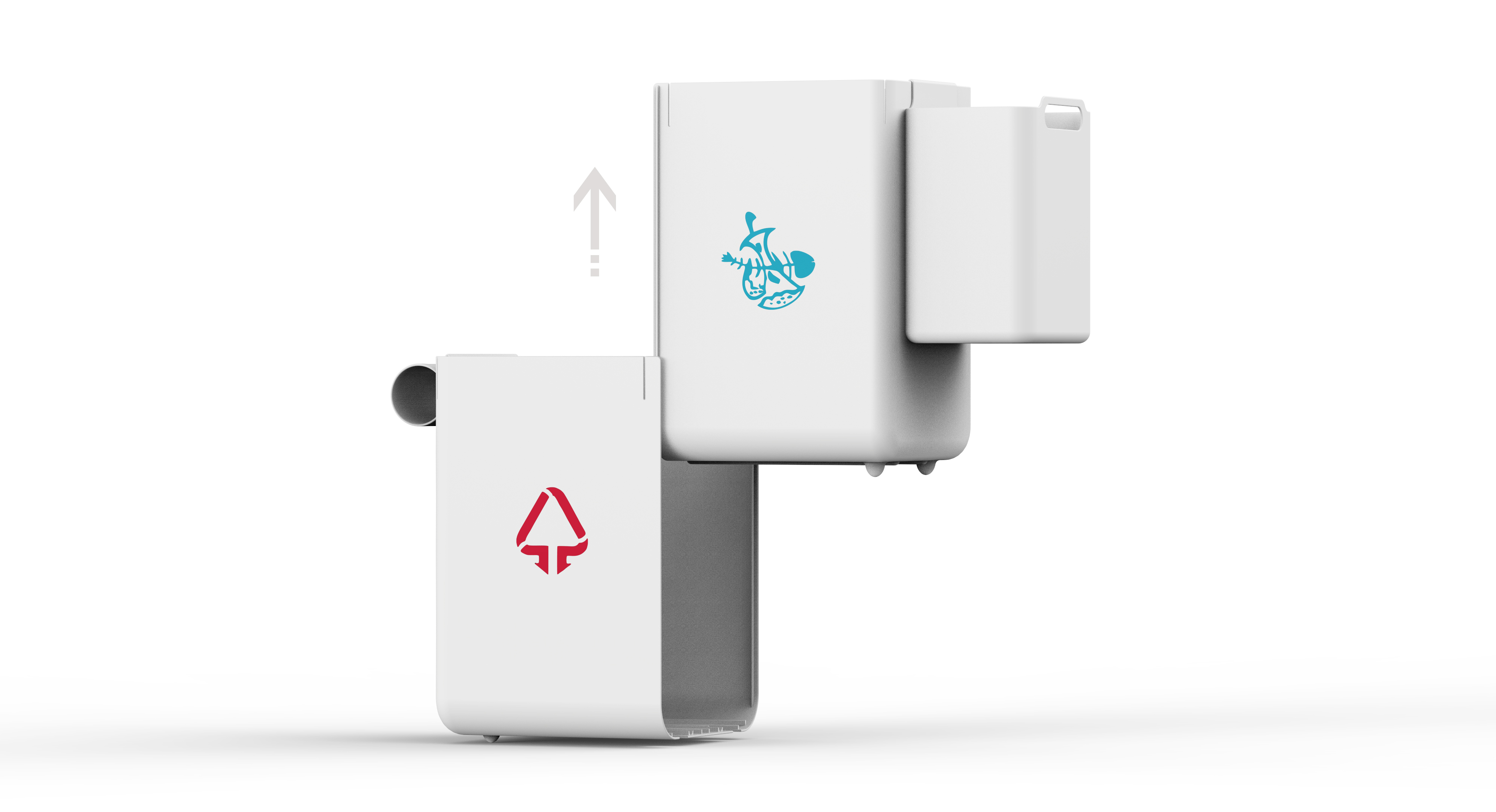 trash can，classification，portable，Classified trash can，