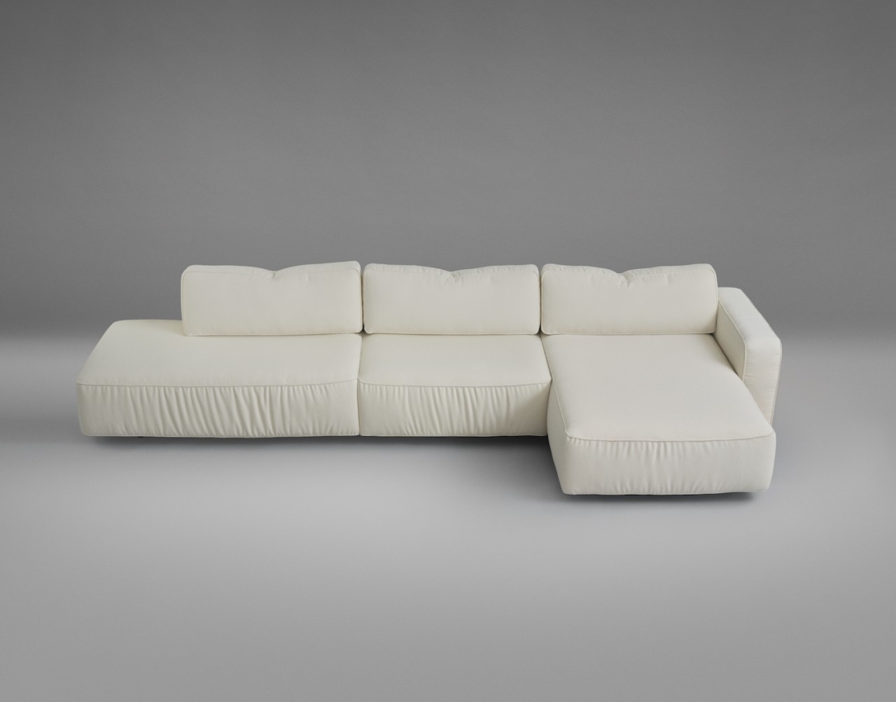 sofa，Sectional sofa，modular，white，blue，soft，