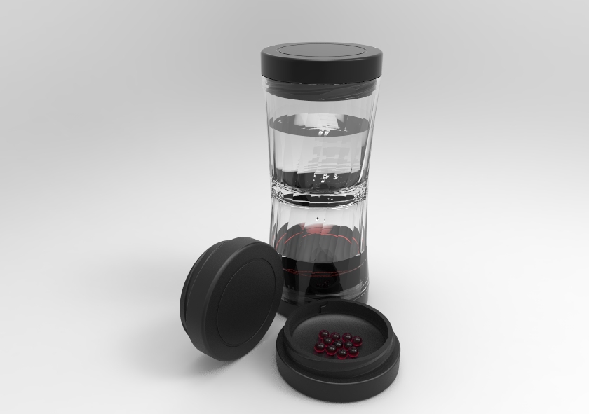 Water cup，Exploding beads，interest，hourglass，time，
