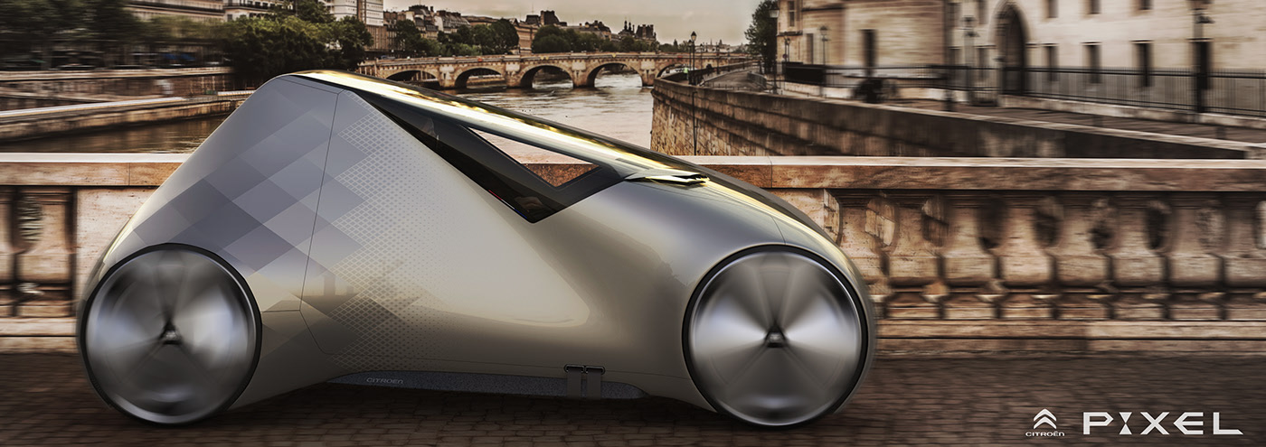 future，Hand drawn，concept，automobile，