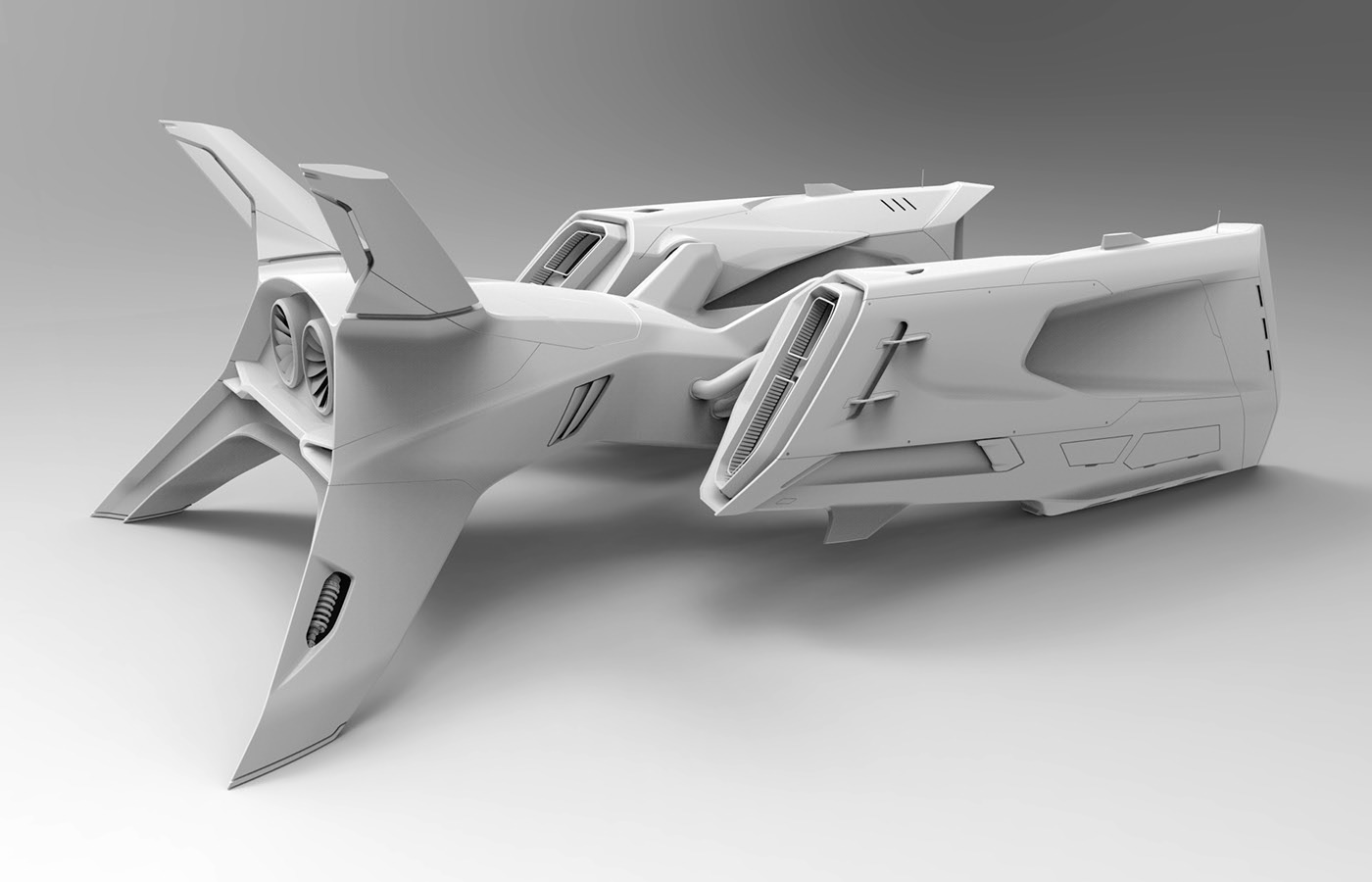 Flight Mode，gules，automobile，racing，Pod Racer，conceptual design，