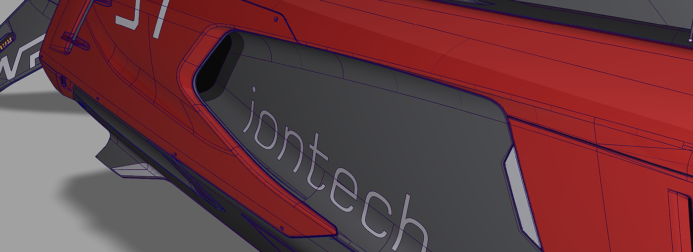 飞行模式，红色，汽车，赛车，Pod Racer，概念设计，