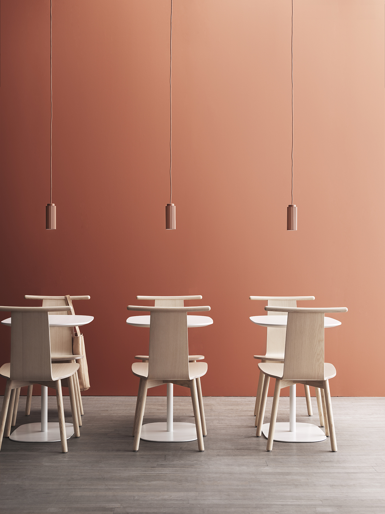 Furniture exhibition，modern，wooden ，chair，