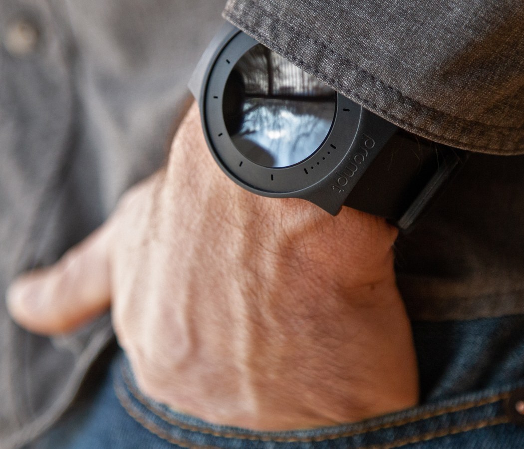 Wrist watch，Minimalism，led，Tactile dial，Vibration，