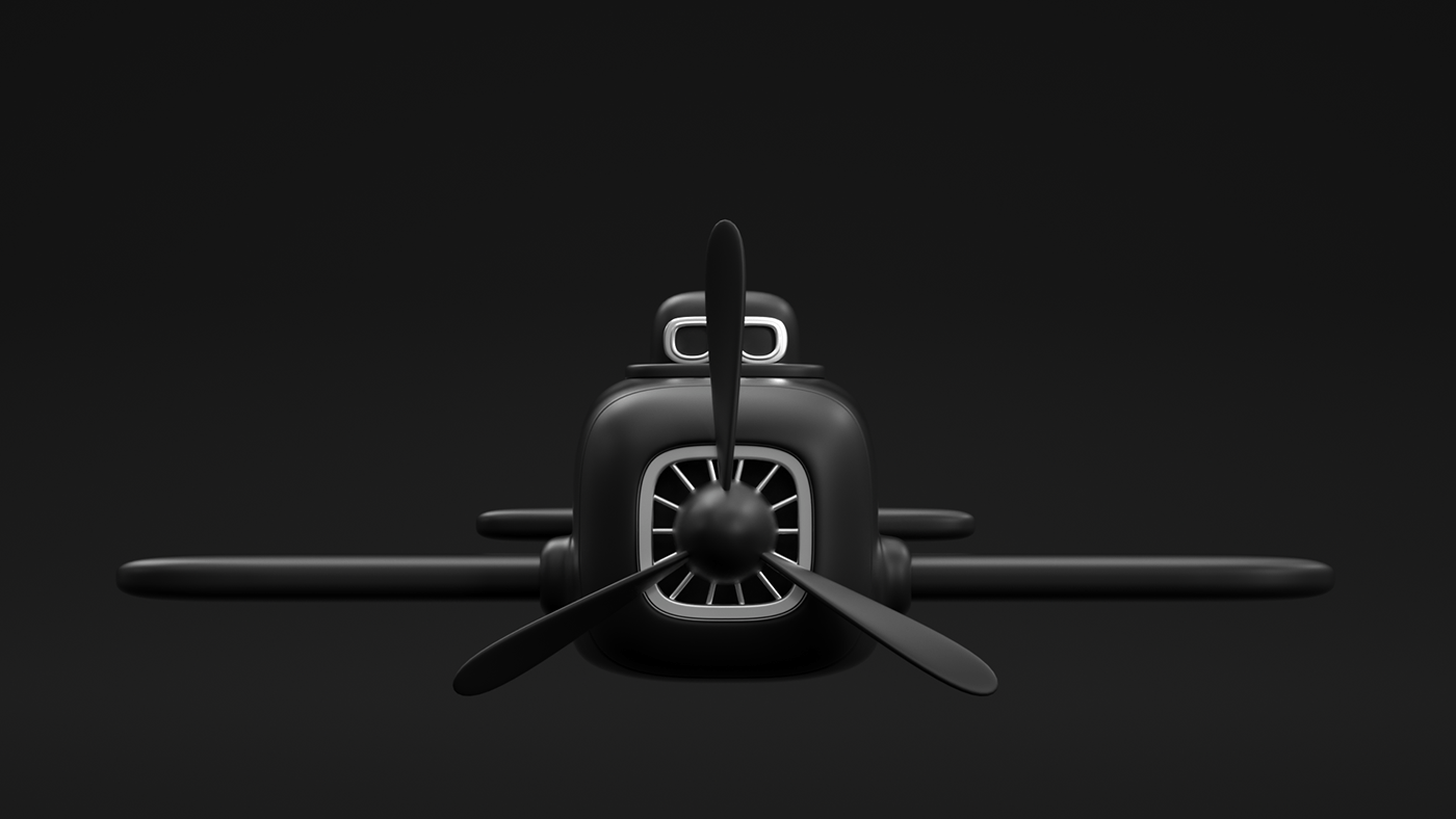 aircraft，Cartoon，Cube，