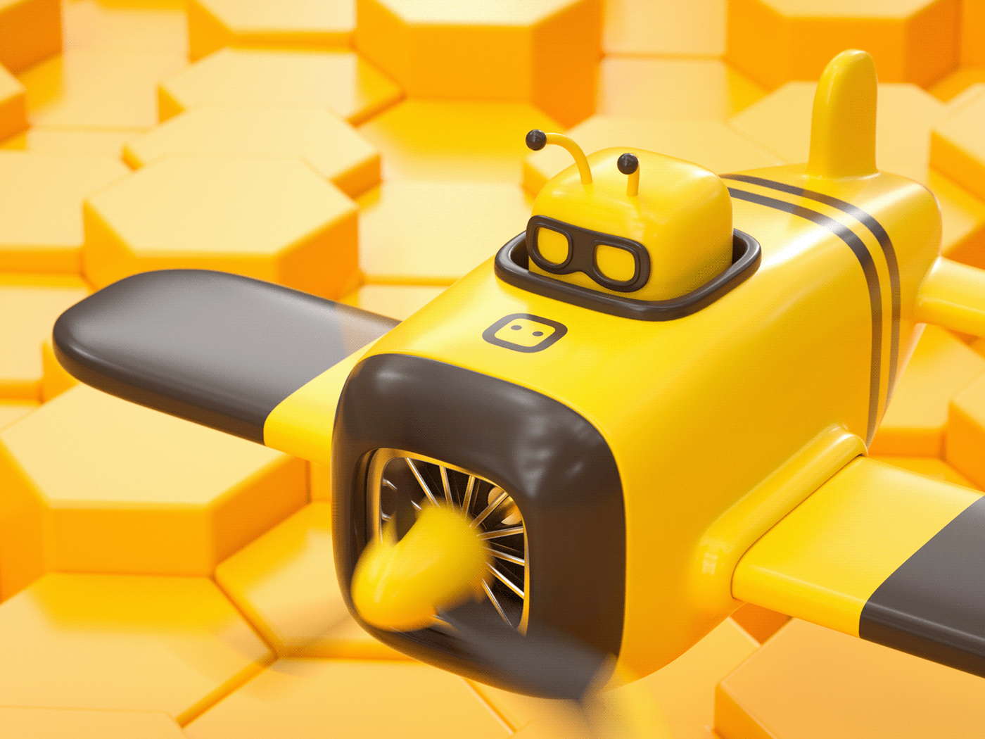 aircraft，Cartoon，Cube，