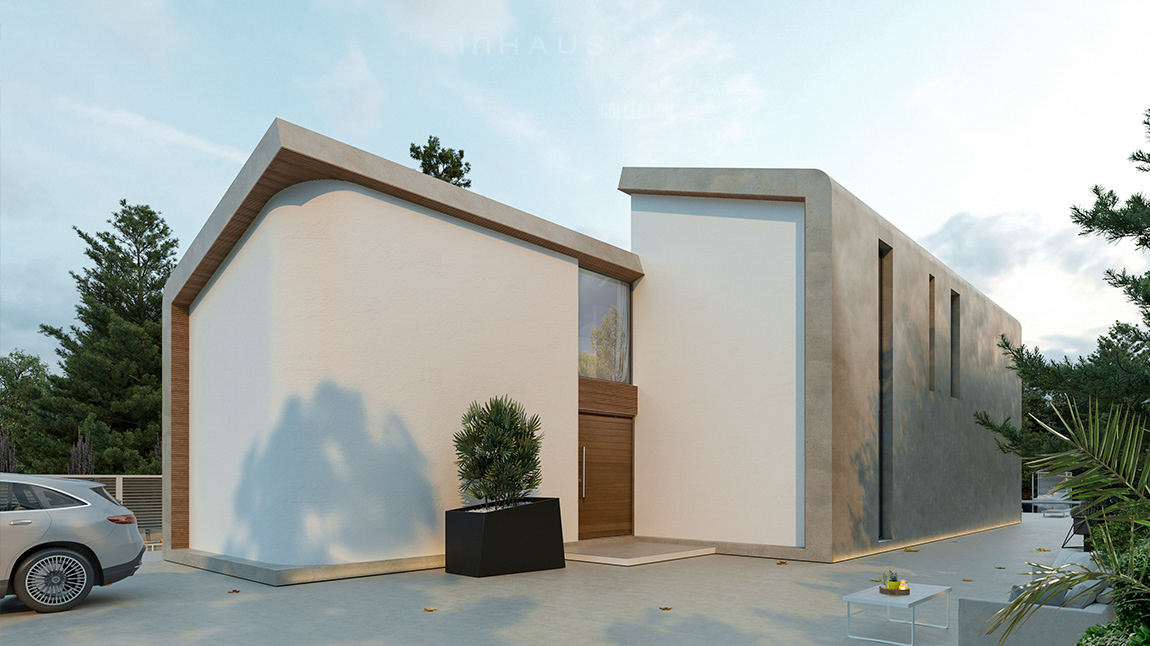 Architecture，interaction，Mediterranean style，Interior design，YNH1，