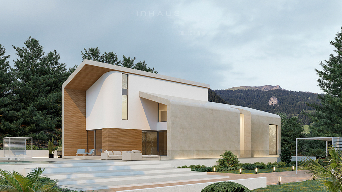 Architecture，interaction，Mediterranean style，Interior design，YNH1，