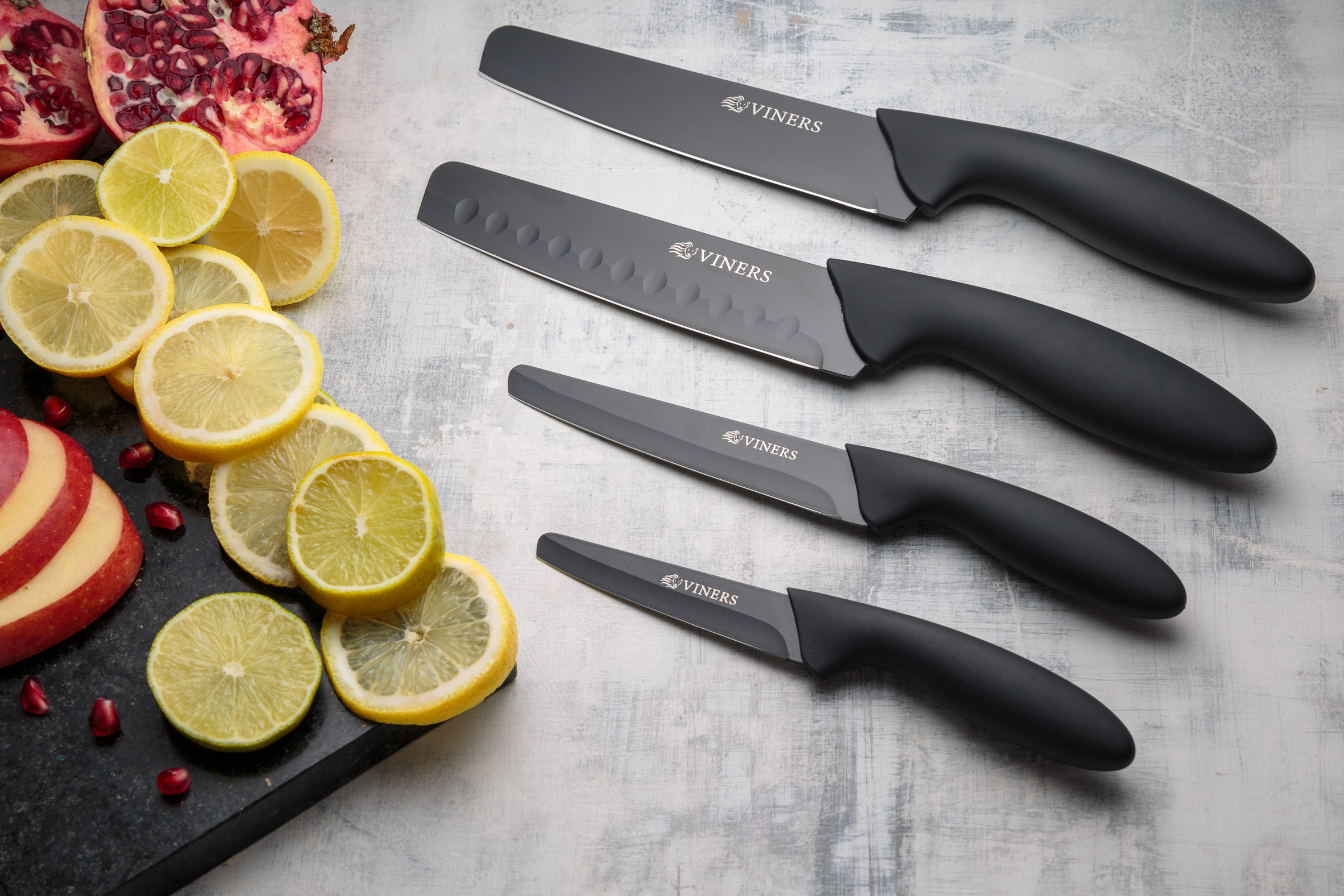 Circular tip，kitchen knife，stainless steel，