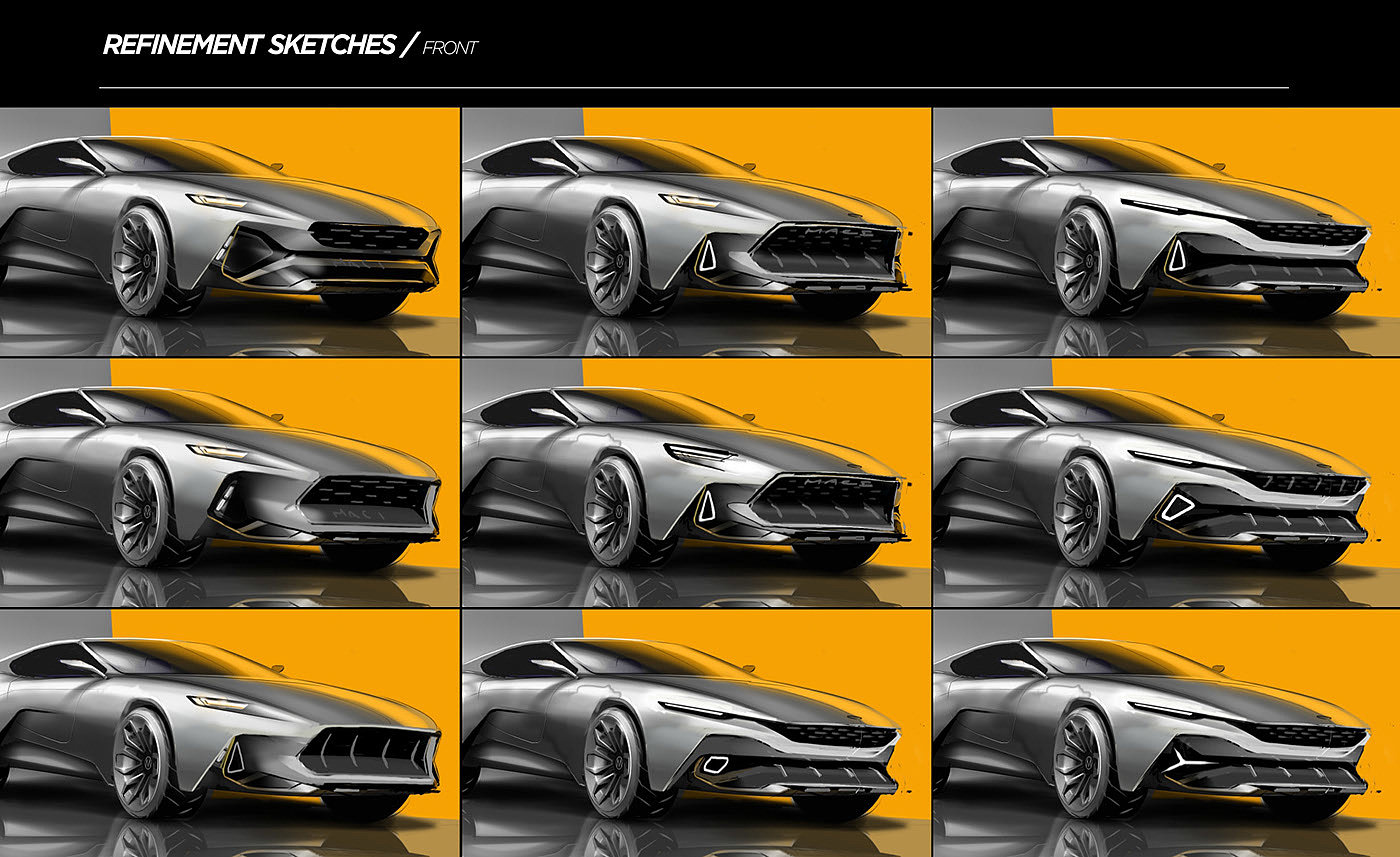Concept Car，sketch，Car sketch，