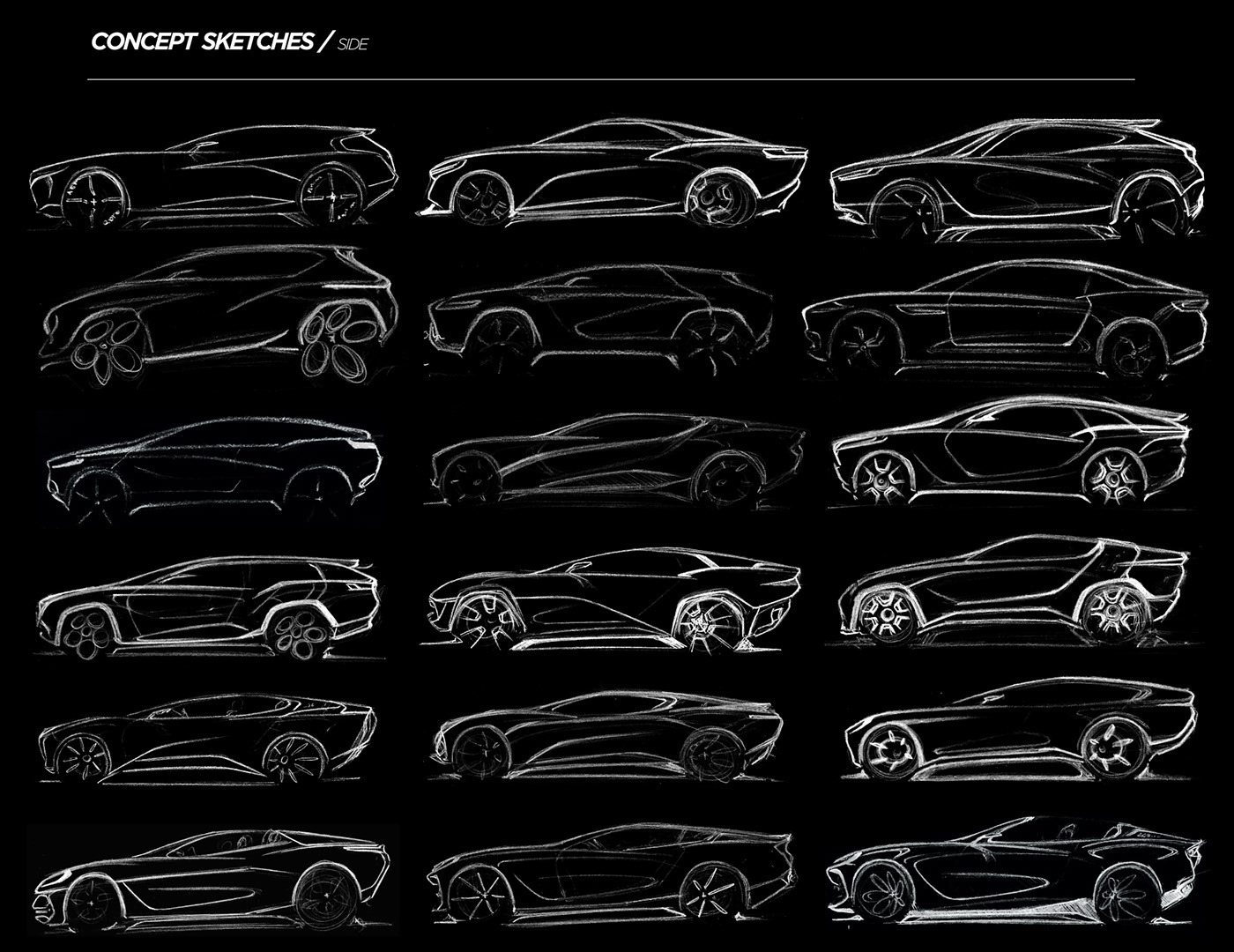 Concept Car，sketch，Car sketch，