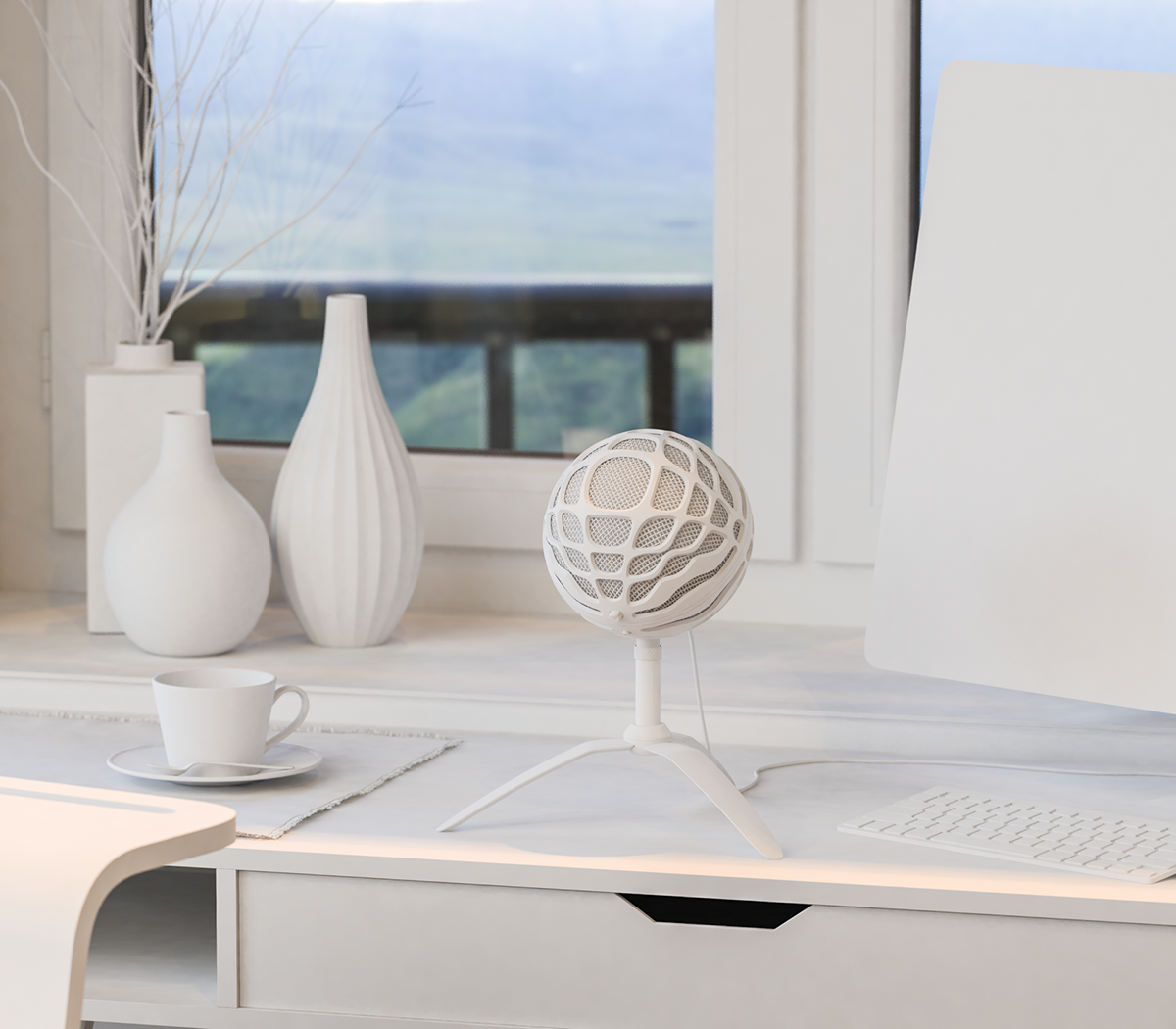 speaker，visualization，product design，Newtonian fluid，