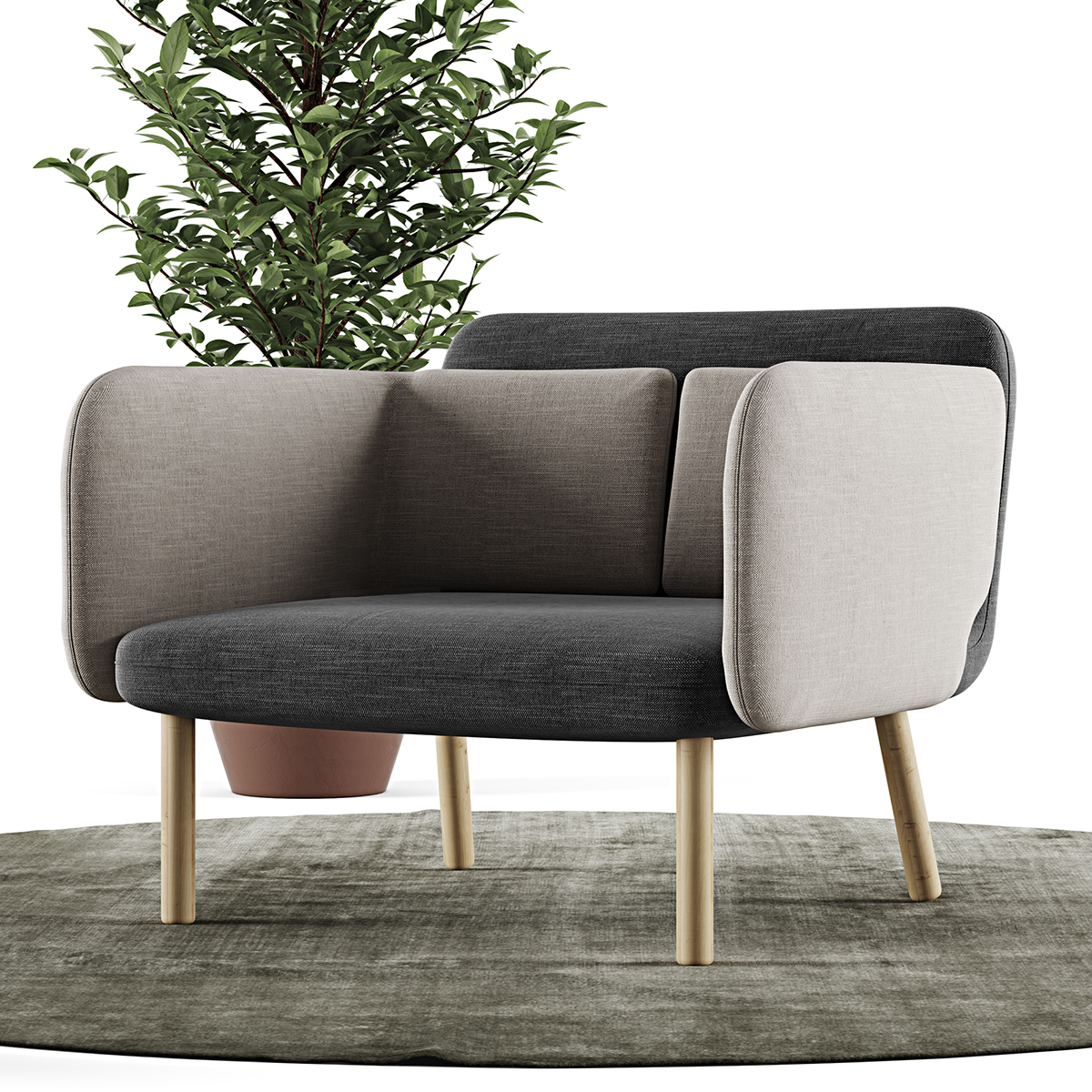 furniture design ，chair，product design，twins，