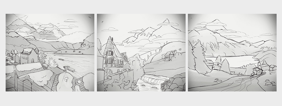 Oligomeric world，Illustration，