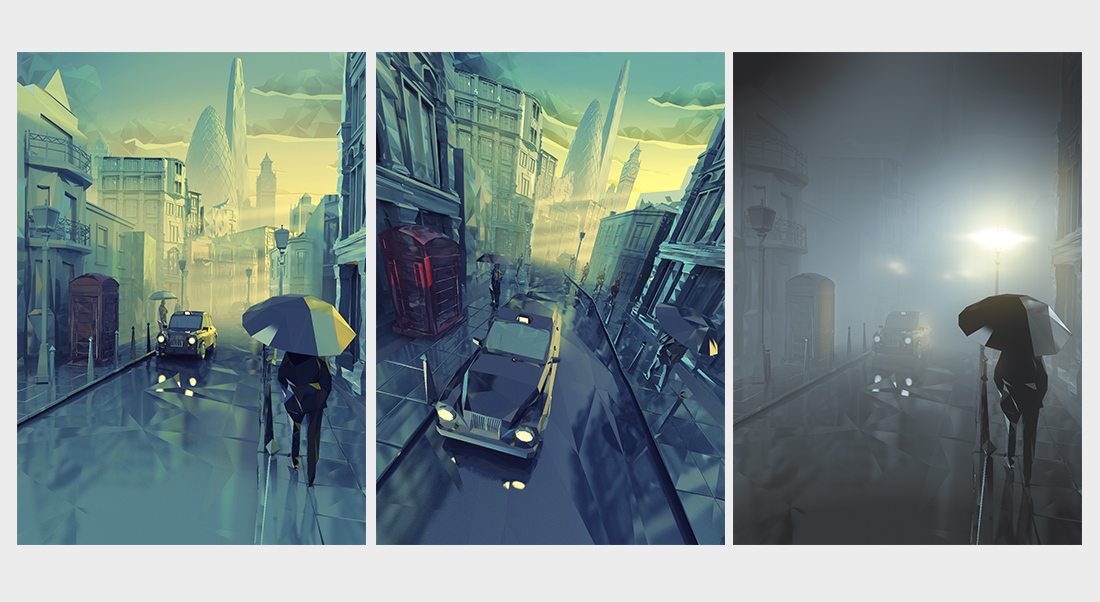 Oligomeric world，Illustration，