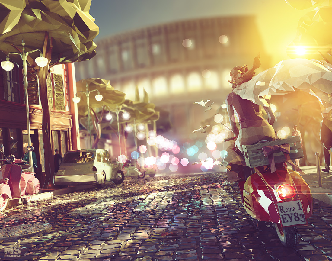 Oligomeric world，Illustration，