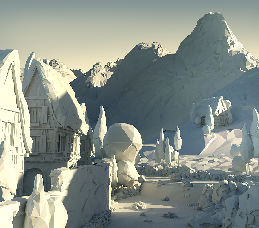 Oligomeric world，Illustration，