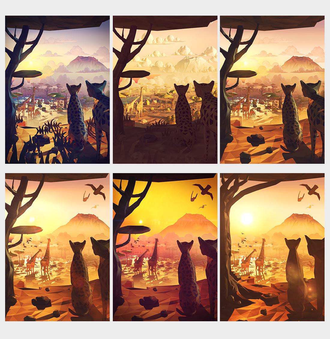 Oligomeric world，Illustration，