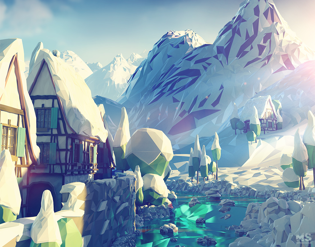 Oligomeric world，Illustration，