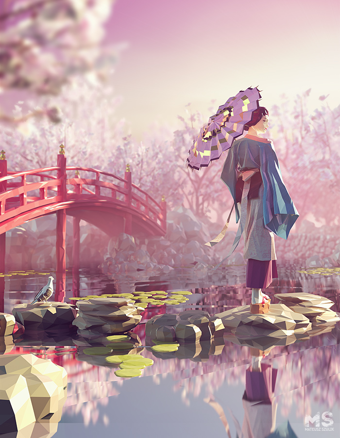 Oligomeric world，Illustration，