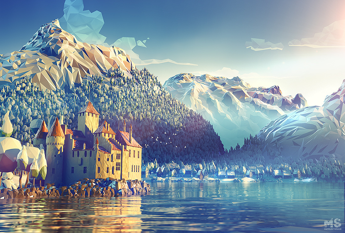 Oligomeric world，Illustration，
