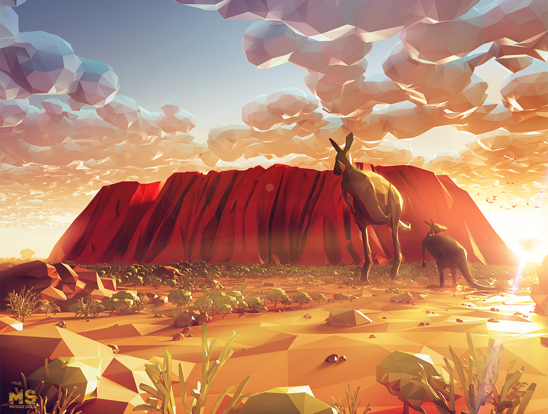 Oligomeric world，Illustration，