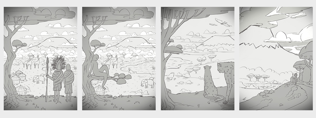 Oligomeric world，Illustration，