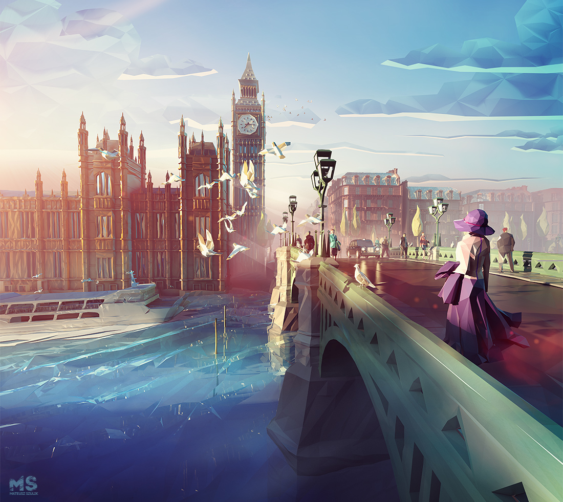 Oligomeric world，Illustration，